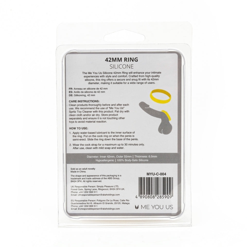 Me You Us Silicone 42mm Ring-3