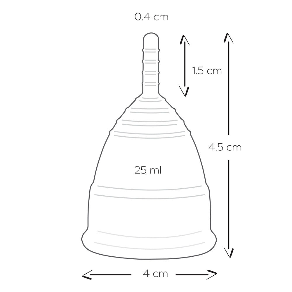 Mae B Intimate Health 2 Small Menstrual Cups-3