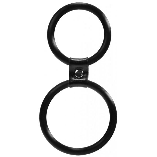 Dual Rings Shaft And Balls Ring-0