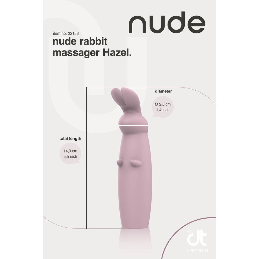 Nude Hazel Mini Rabbit Massager-3