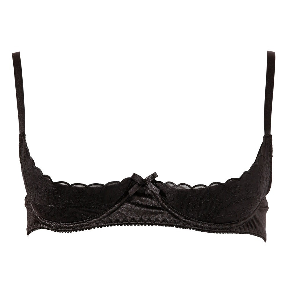 Cottelli Half Cup Bra Black-2