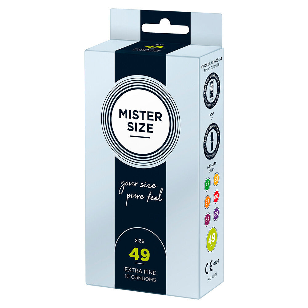 Mister Size 49mm Your Size Pure Feel Condoms 10 Pack-0