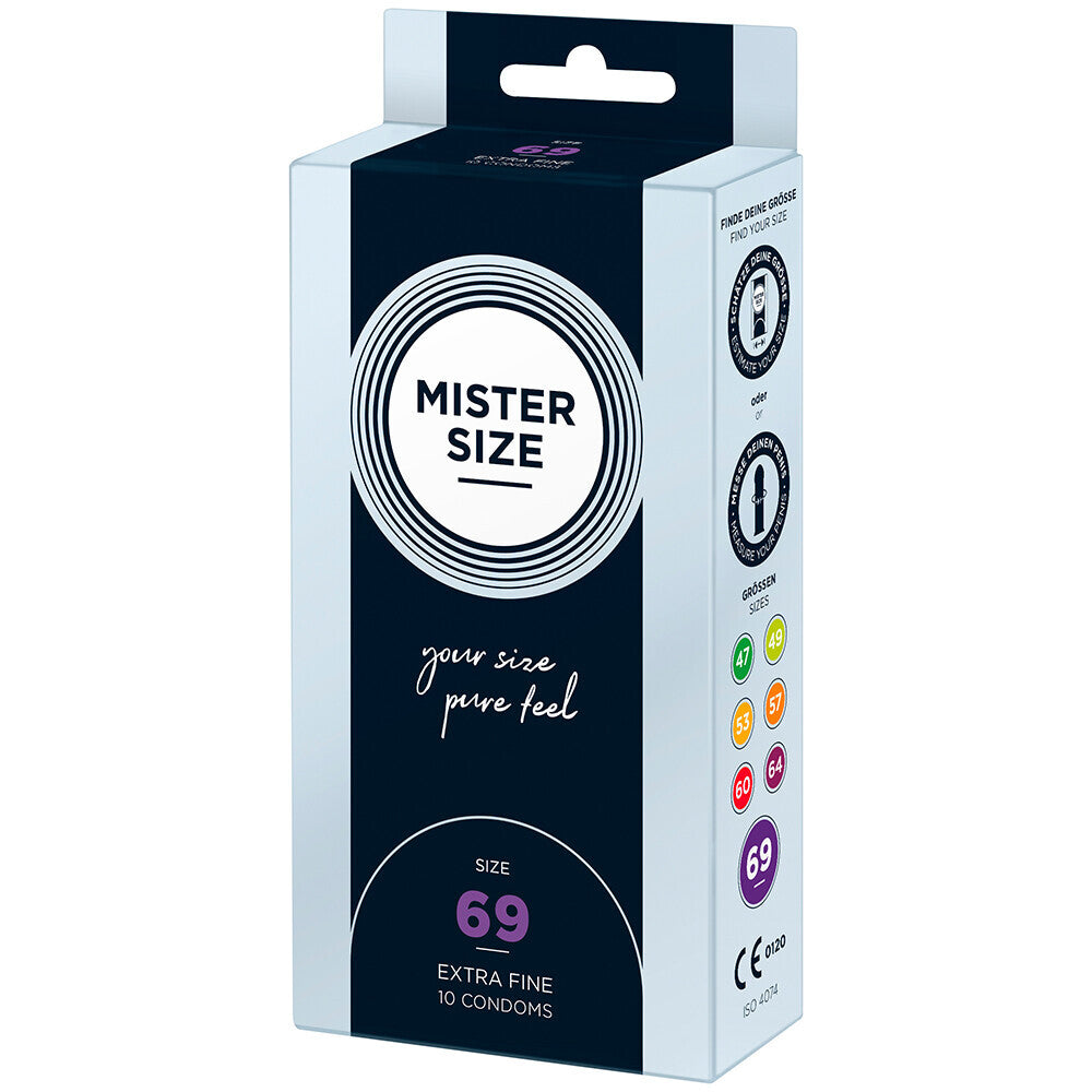 Mister Size 69mm Your Size Pure Feel Condoms 10 Pack-0