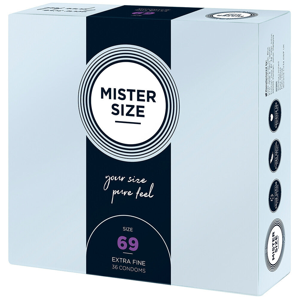 Mister Size 69mm Your Size Pure Feel Condoms 36 Pack-0