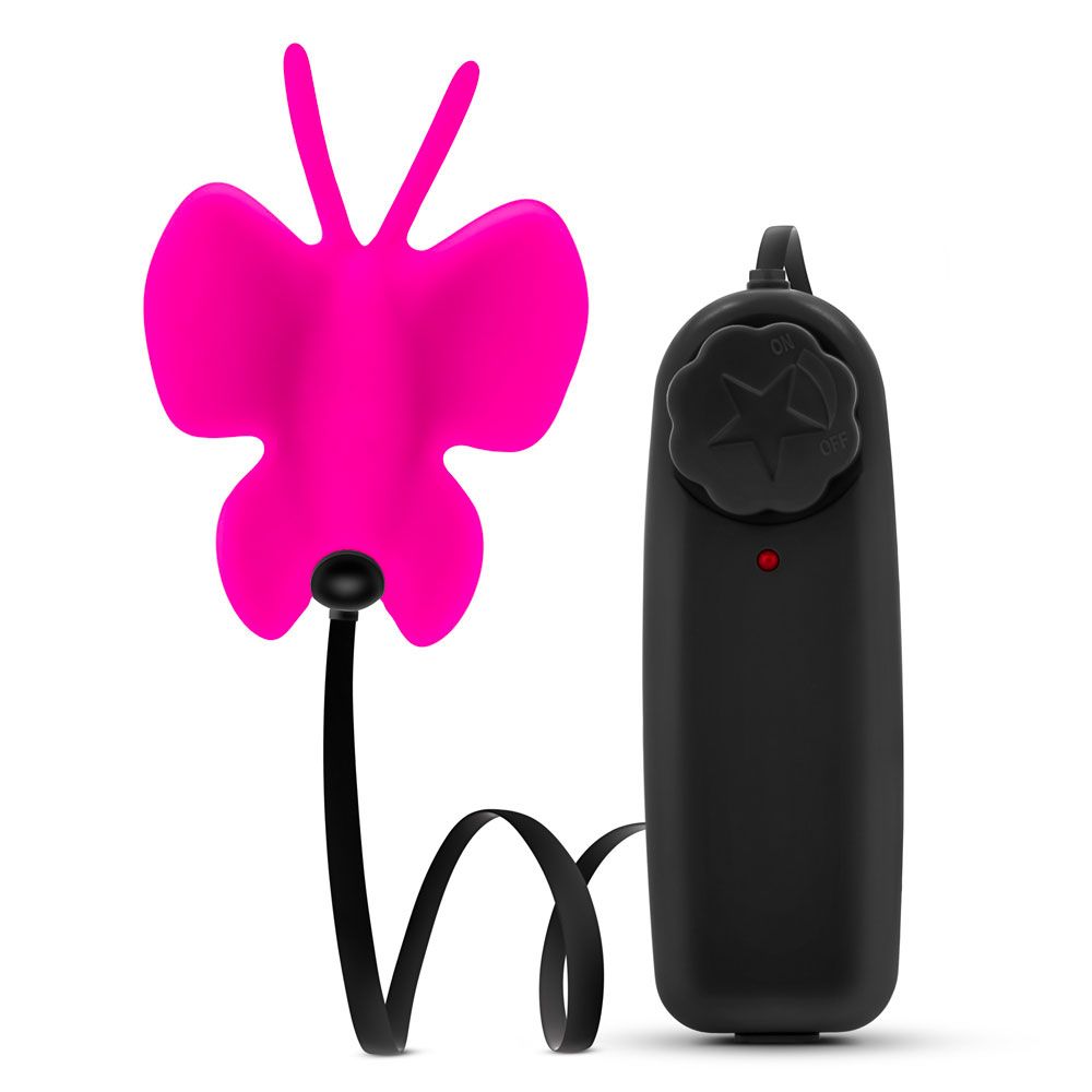 Luxe Butterfly Clitoral Teaser Fuchsia-0