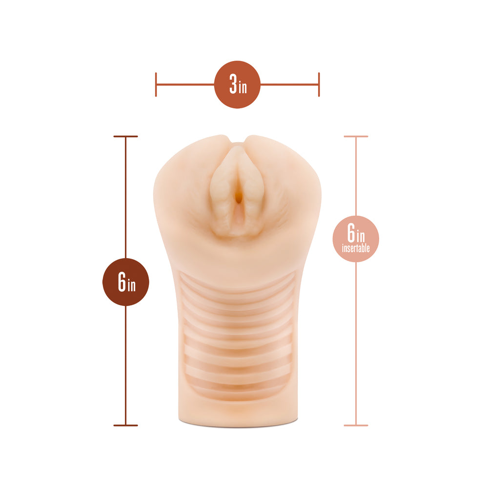 M Elite Soft and Wet Annabella Self Lubricating Masturbator-2