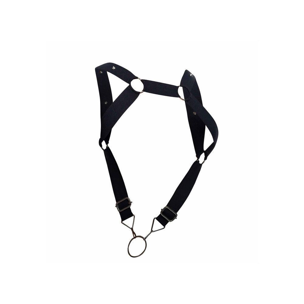 Male Basics Dngeon Straight Back Harness With Cock Ring-3