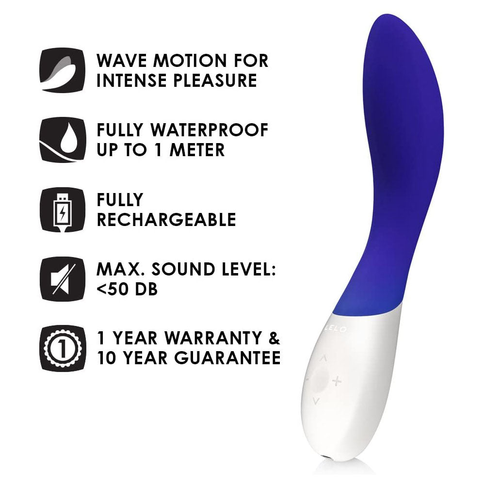 Lelo Mona Wave Vibrator Midnight Blue-1