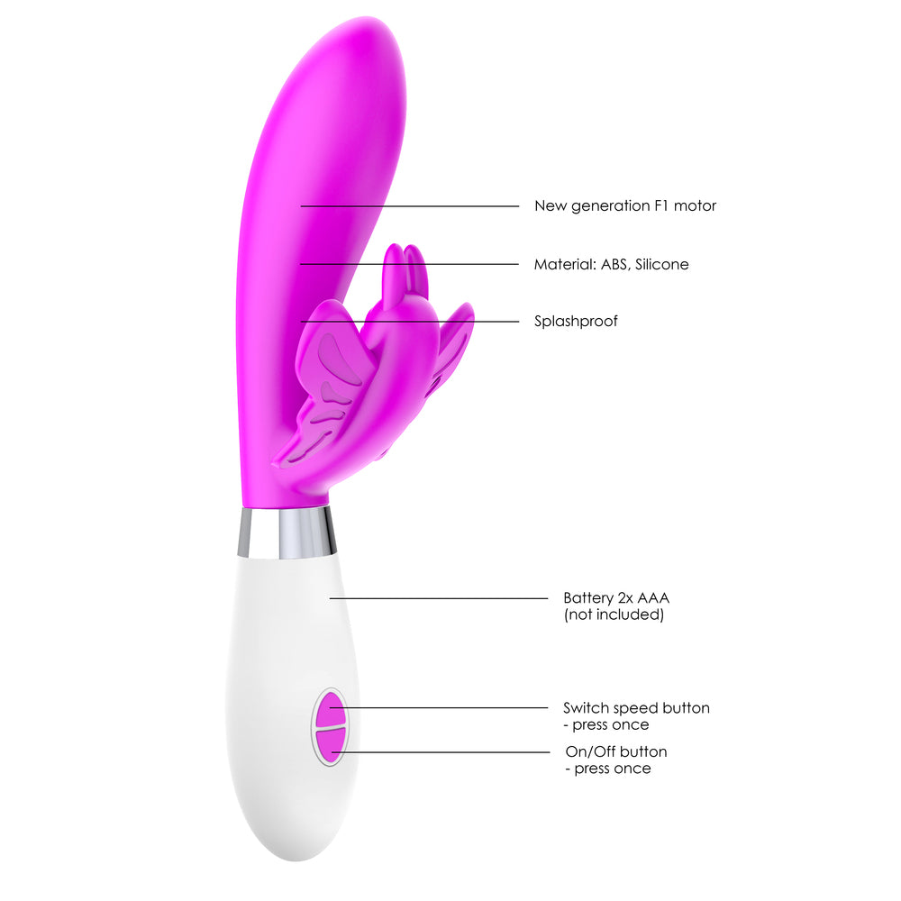Luminous Alexios Ultra Soft Clit Stim Vibe Fuchsia-1