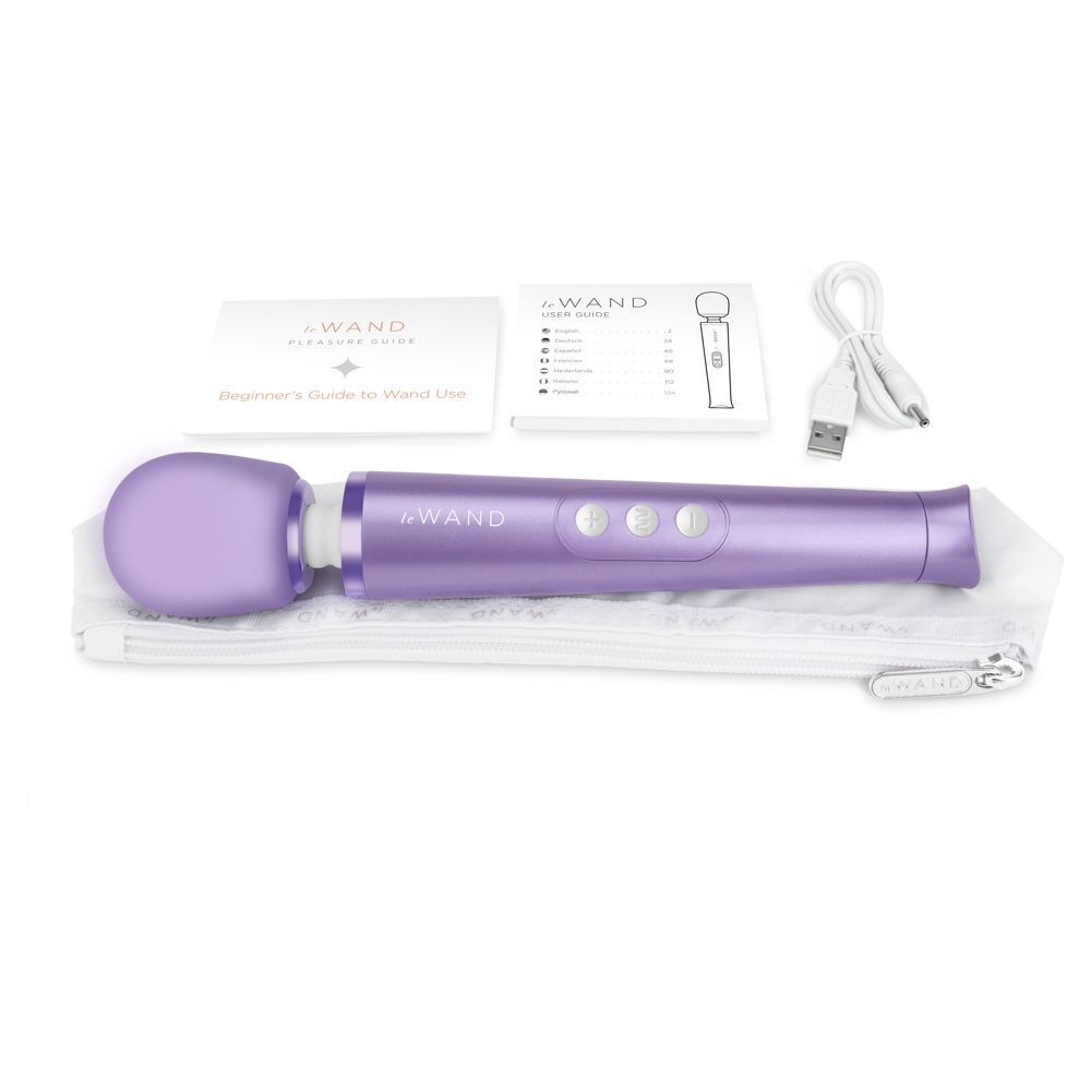 Le Wand Petite Rechargeable Vibrating Massager Violet-2