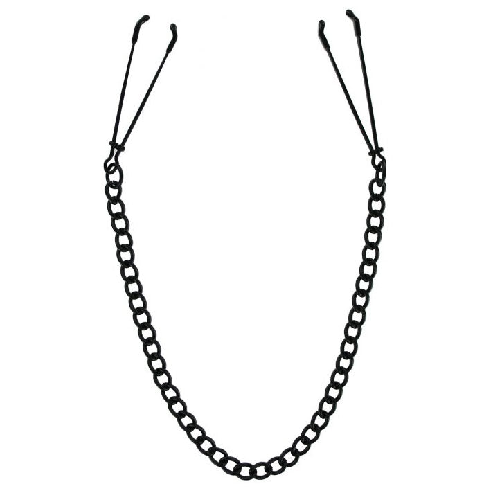 Master Series Reign Noir Black Nipple Tweezer Clamps-0