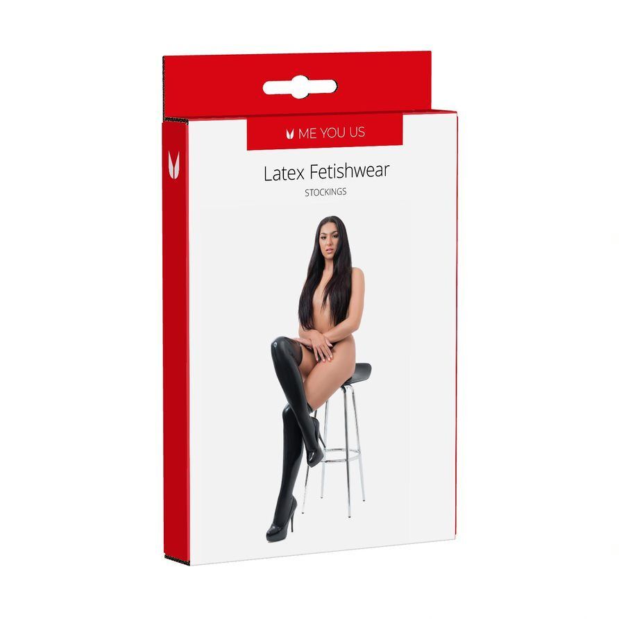 Me You Us Latex Fetishwear Stockings-1