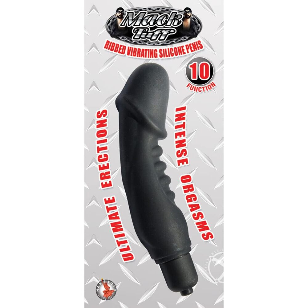 Mack Tuff Mini Ribbed Vibrator 5 Inch-1