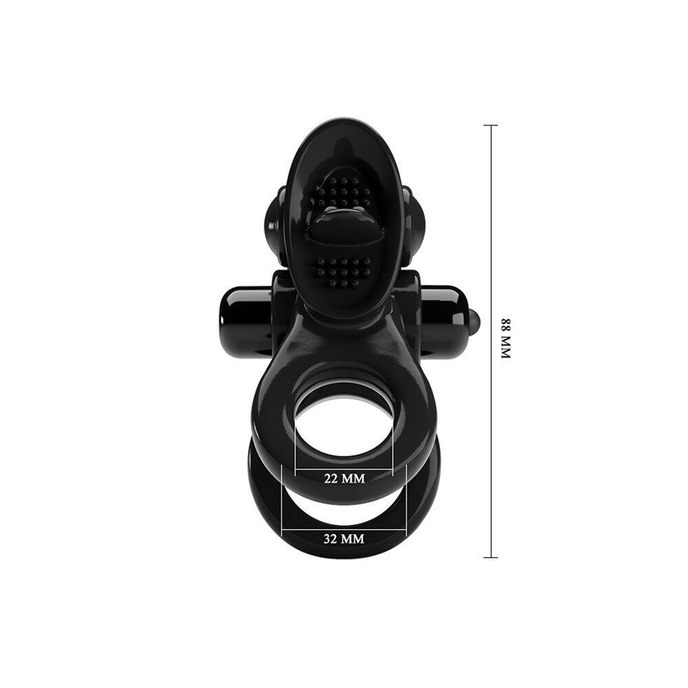 Pretty Love Passionate Ring Vibrating Cock Ring-3