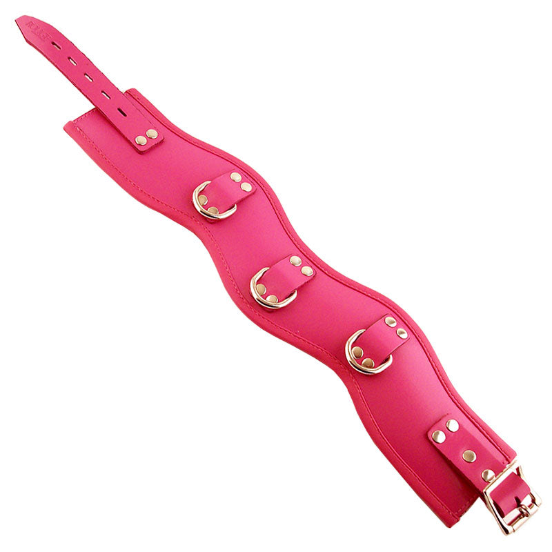 Rouge Garments Pink Padded Posture Collar-0