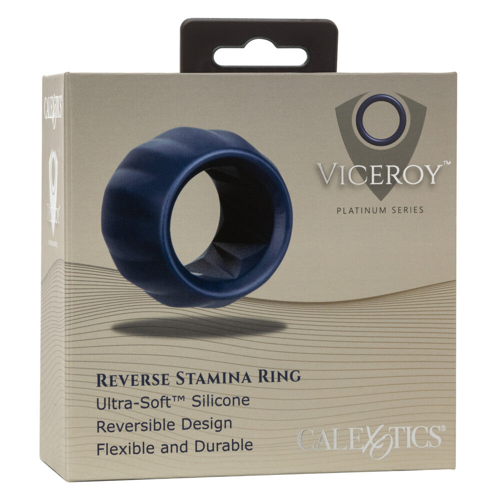 Viceroy Reverse Stamina Silicone Cock Ring-3