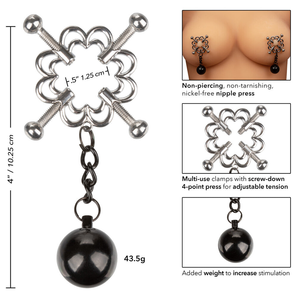 Nipple Grips 4 Point Weighted Nipple Press-1
