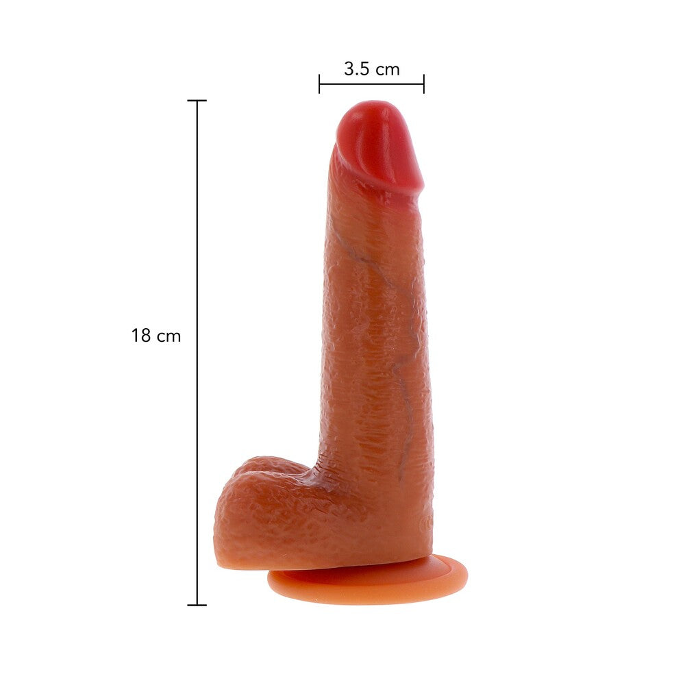 ToyJoy Get Real Silicone Sliding Foreskin Dildo-3