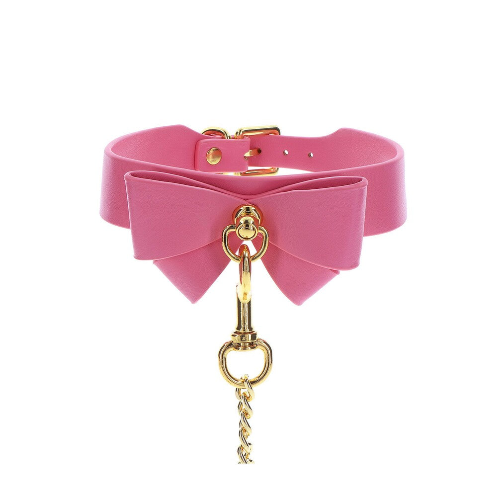 Taboom Malibu Bow Collar and Leash-0