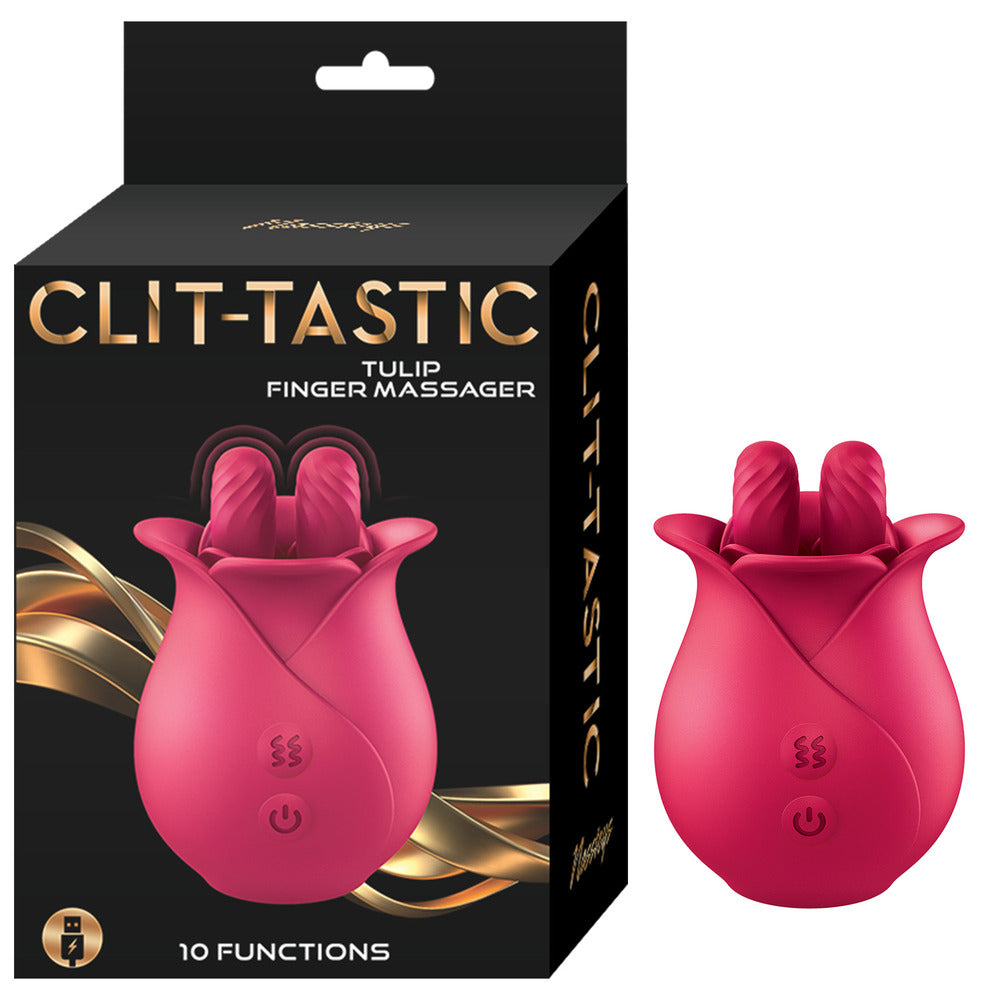 ClitTastic Tulip Finger Massager Rechargeable-3