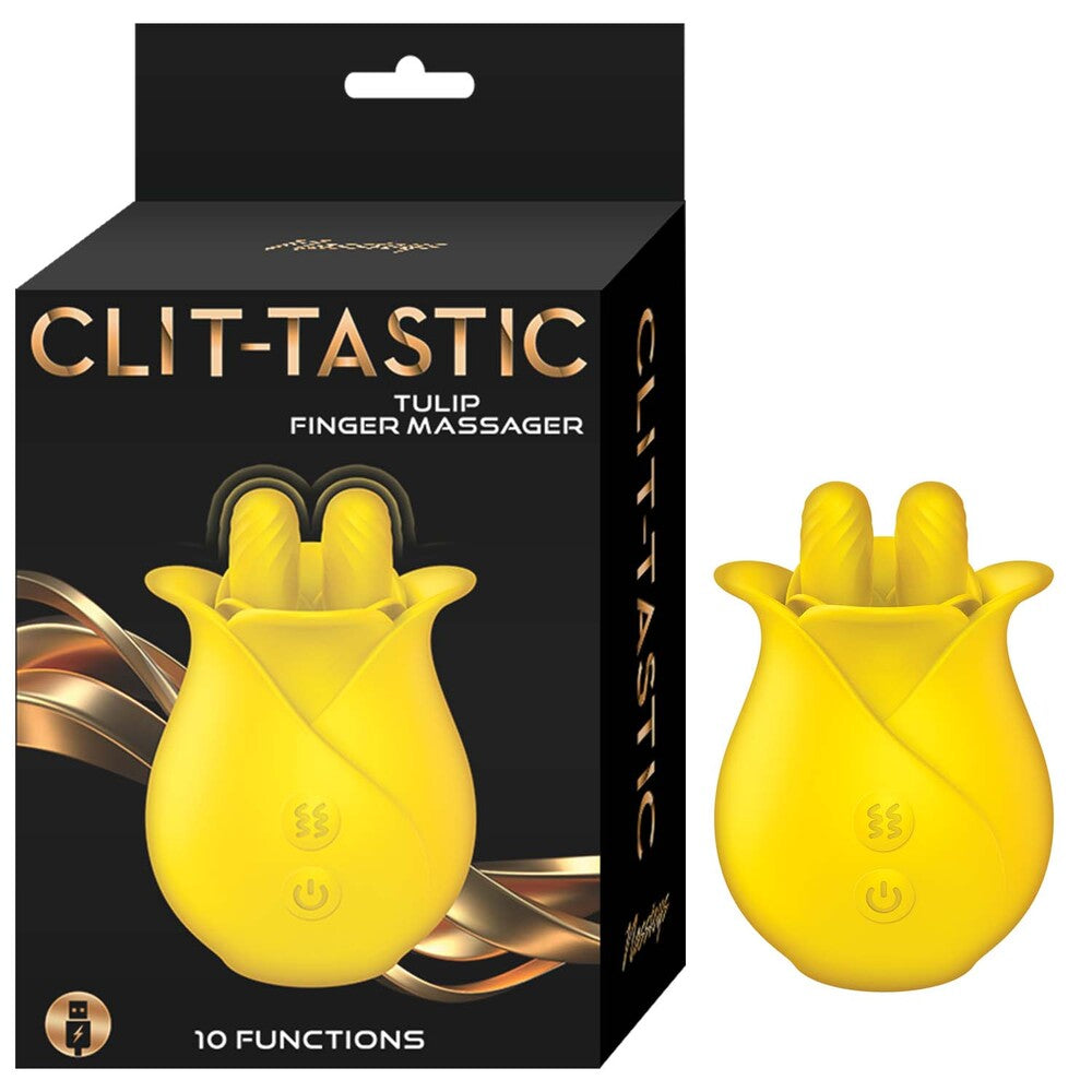 ClitTastic Tulip Finger Massager Rechargeable-3