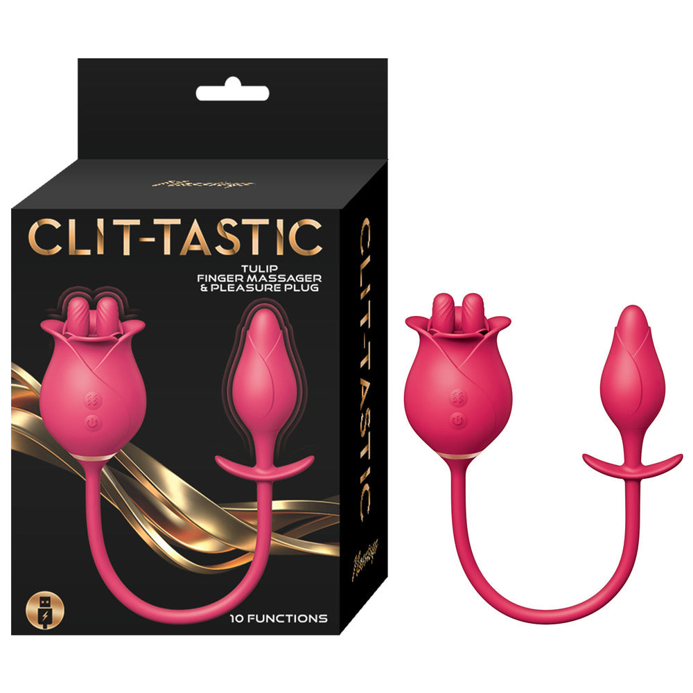 ClitTastic Tulip Finger Massager Pleasure Plug Set-3