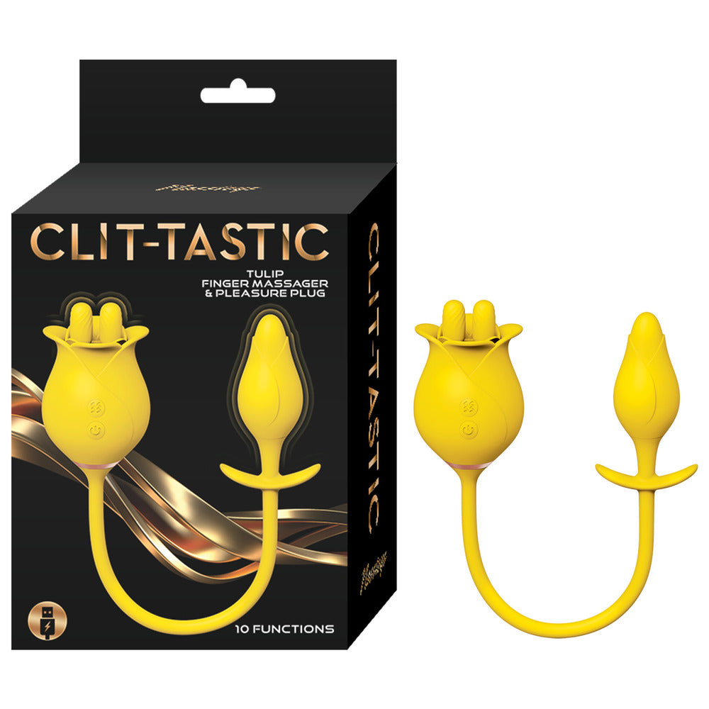 ClitTastic Tulip Finger Massager Pleasure Plug Set-3