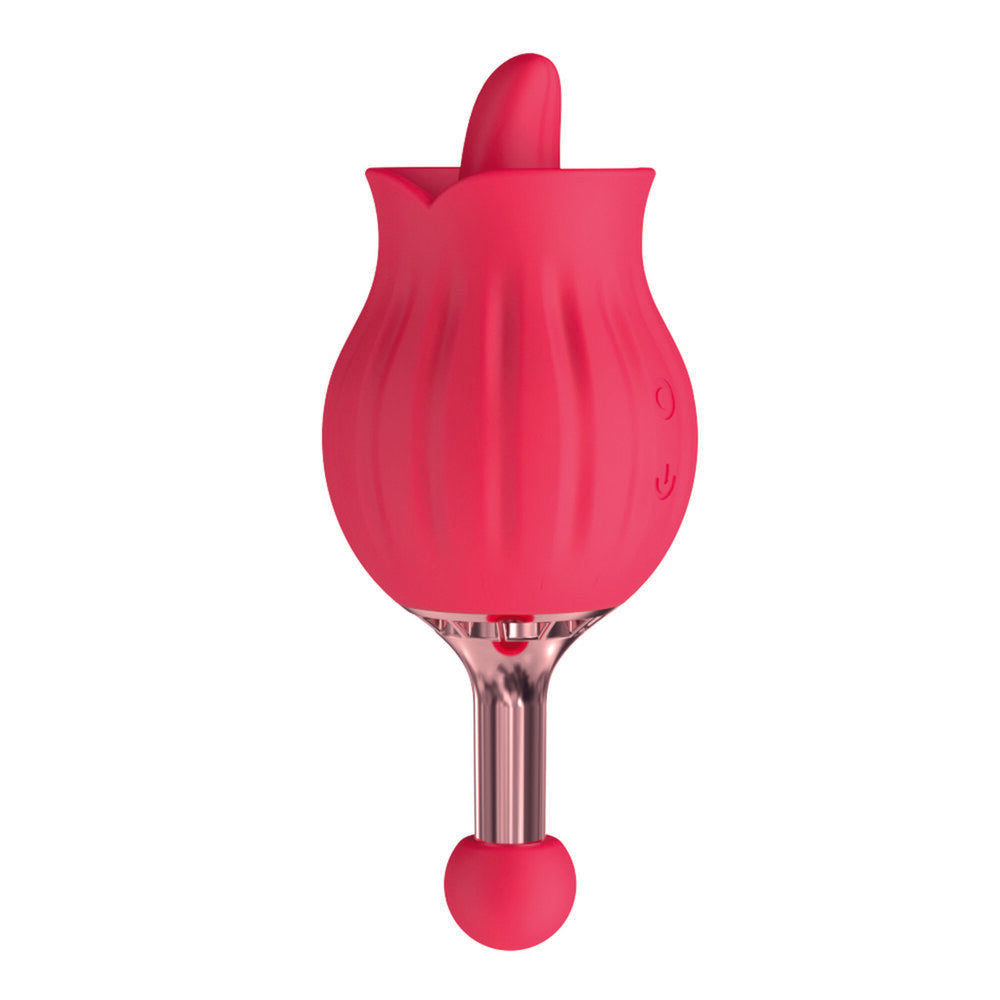 ClitTastic Rose Bud Dual Massager Rechargeable-2