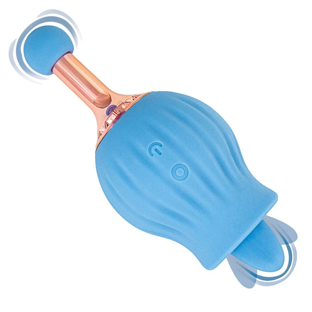 ClitTastic Rose Bud Dual Massager Rechargeable-2