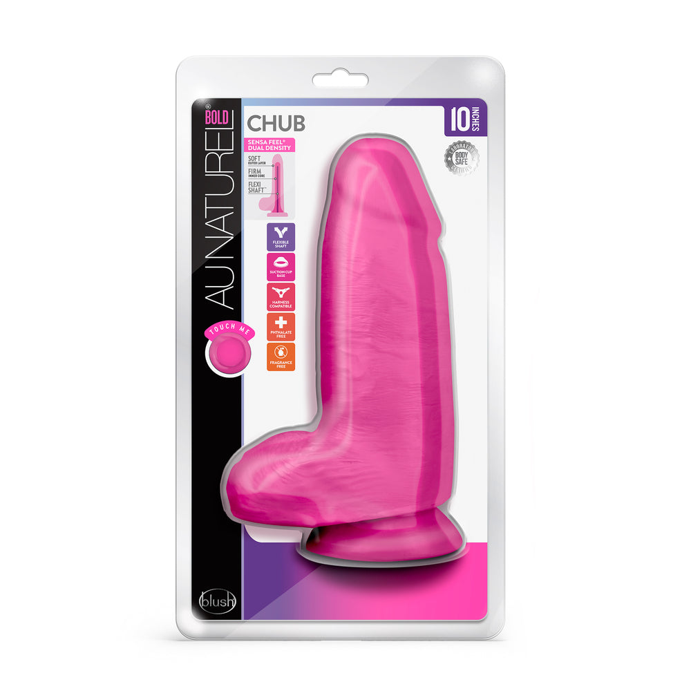 Au Naturel Bold Chub 10 Inch Dildo-3