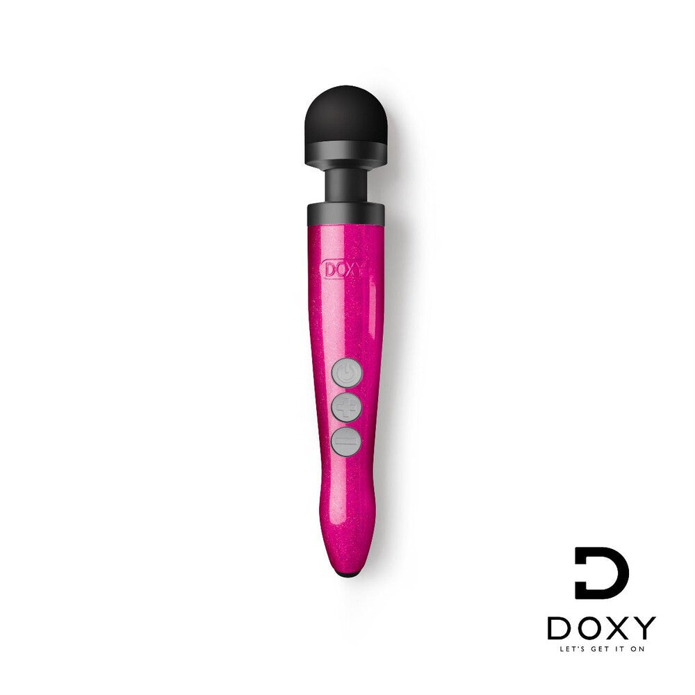 Doxy Die Cast Wand Rechargeable HOT PINK-0