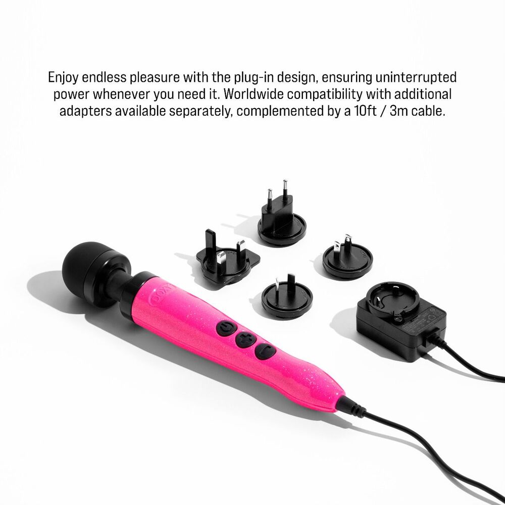 Doxy Die Cast Wand Massager 3 HOT PINK-3