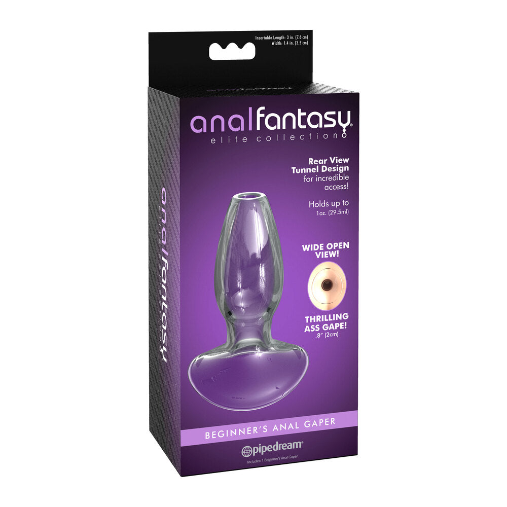 Anal Fantasy Beginners Glass Anal Gaper-3