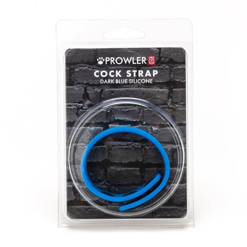 Prowler Red Silicone Adjustable Cock Strap Blue-3