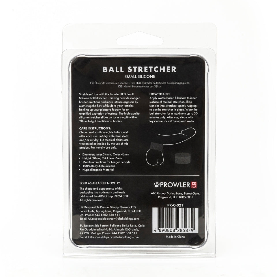 Prowler Red Small Silicone Ball Stretcher-3