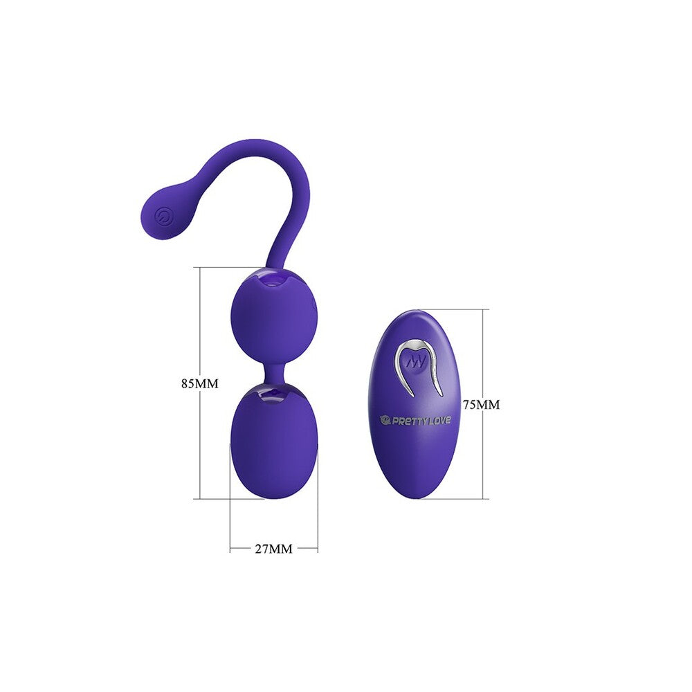 Pretty Love Willie Youth Kegel Balls Remote Control-1