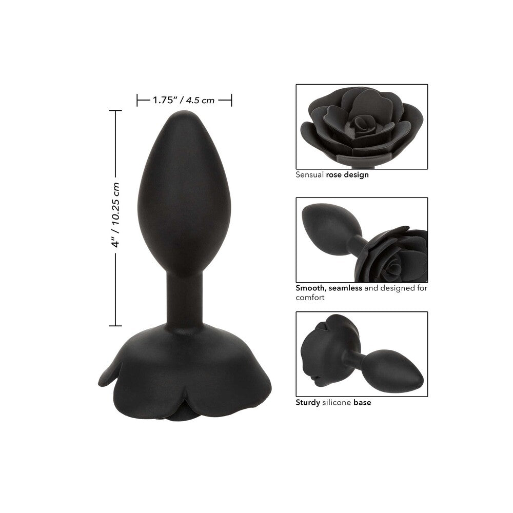 CalExotics Forbidden Large Rose Anal Plug-2