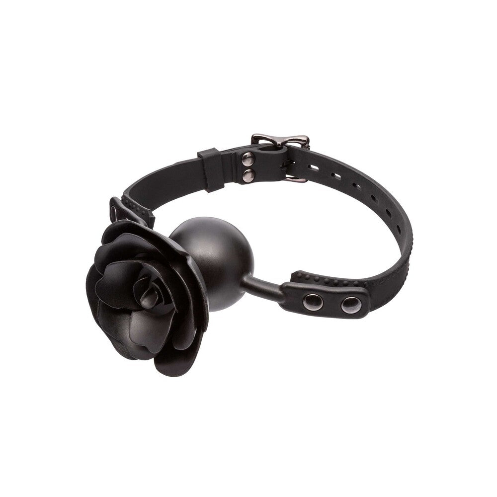 CalExotics Forbidden Removable Rose Gag-0