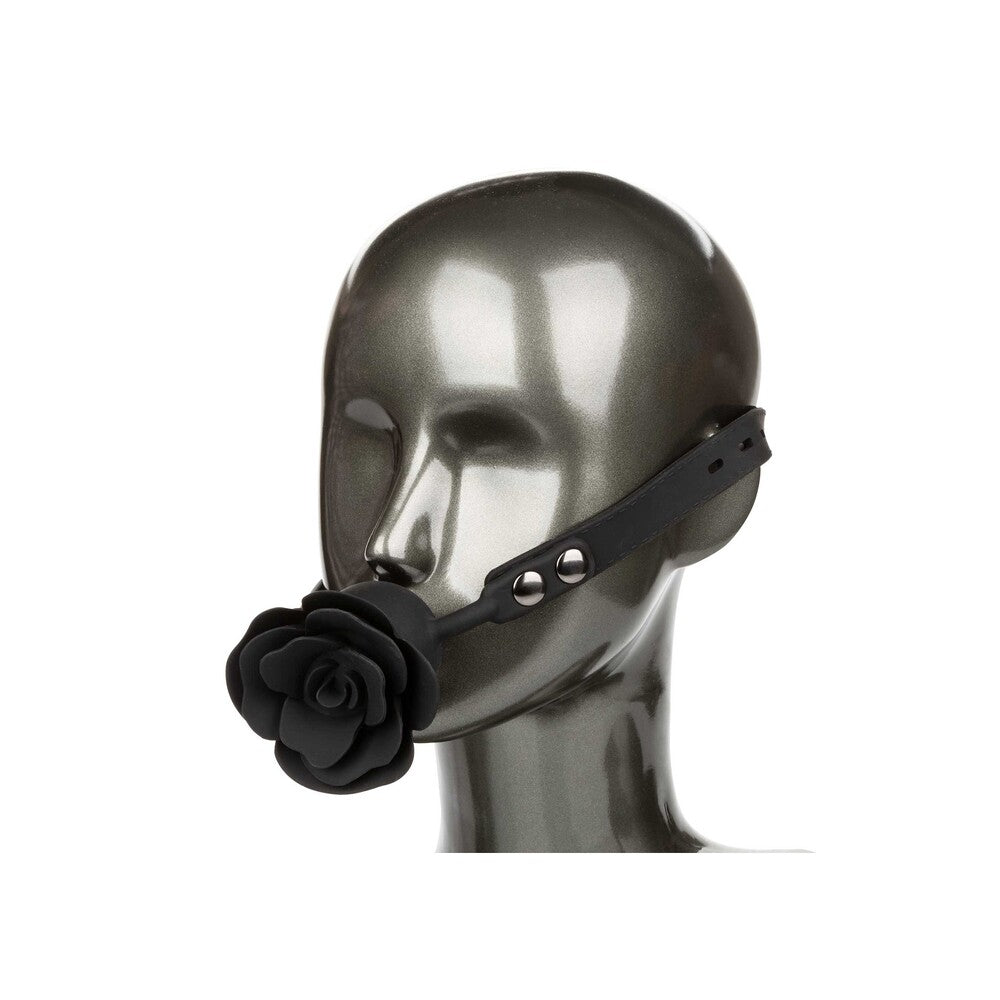 CalExotics Forbidden Removable Rose Gag-1