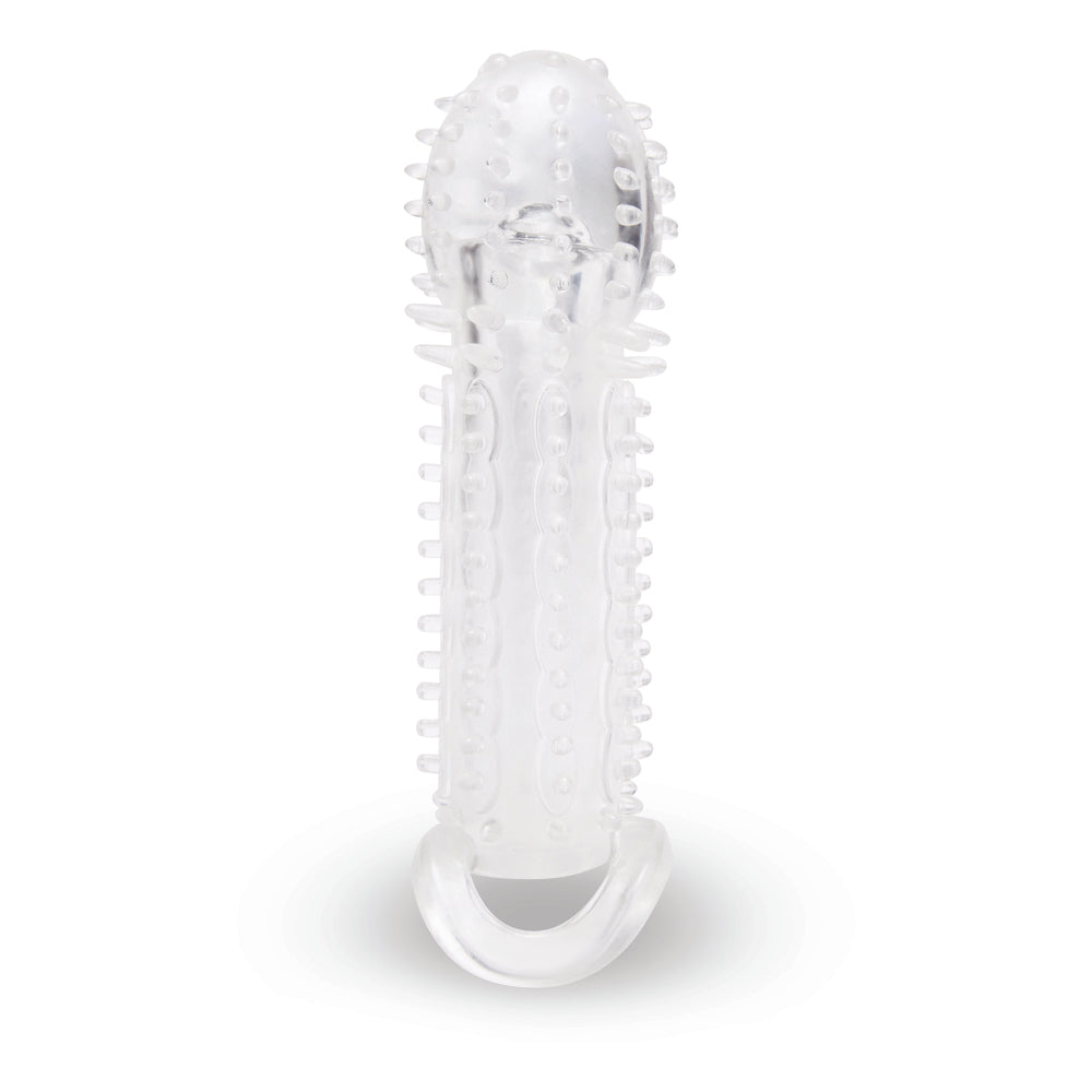 Size Up Clear Textured 1.5 Inch Extender-2