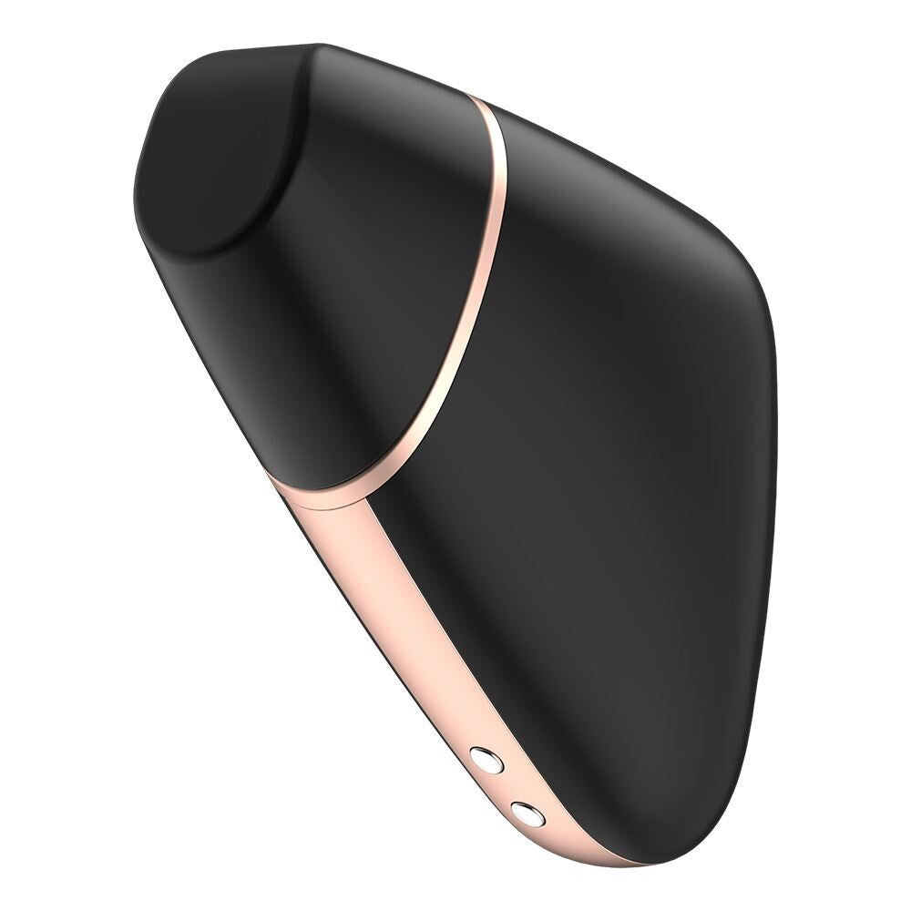 Satisfyer App Enabled Love Triangle Clit Massager Black-0