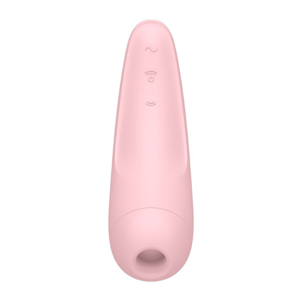 Satisfyer App Enabled Curvy 2 Plus Clitoral Massager Pink-1