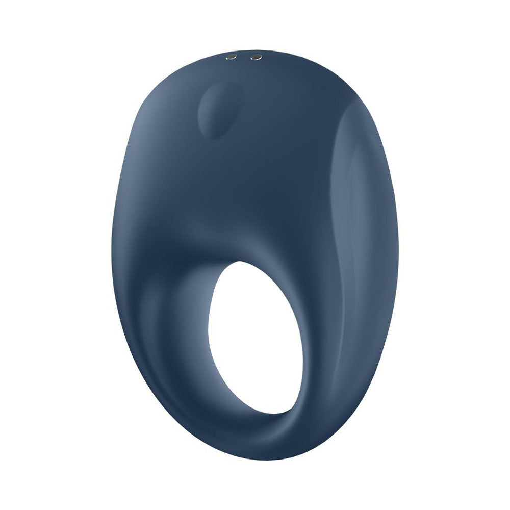 Satisfyer App Enabled Strong One Cock Ring Blue-0