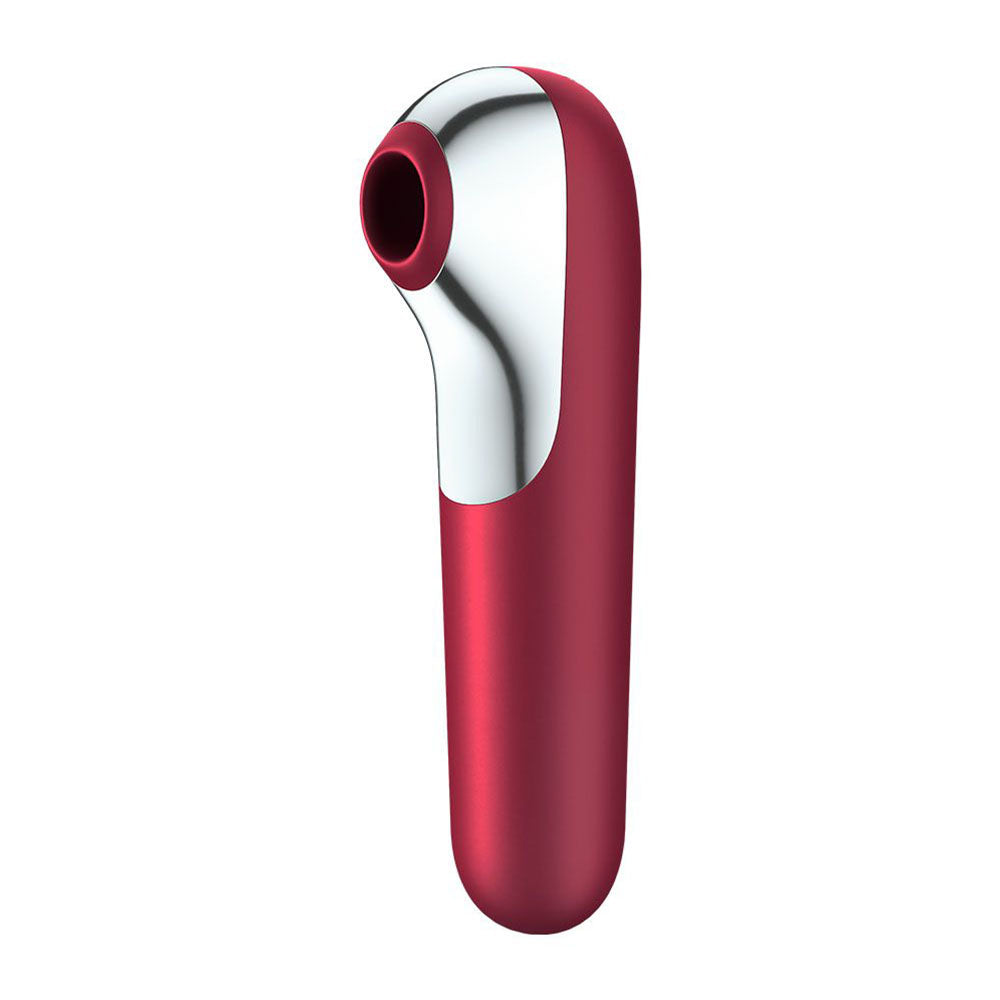 Satisfyer App Enabled Dual Love Clitoral Massager Red-0