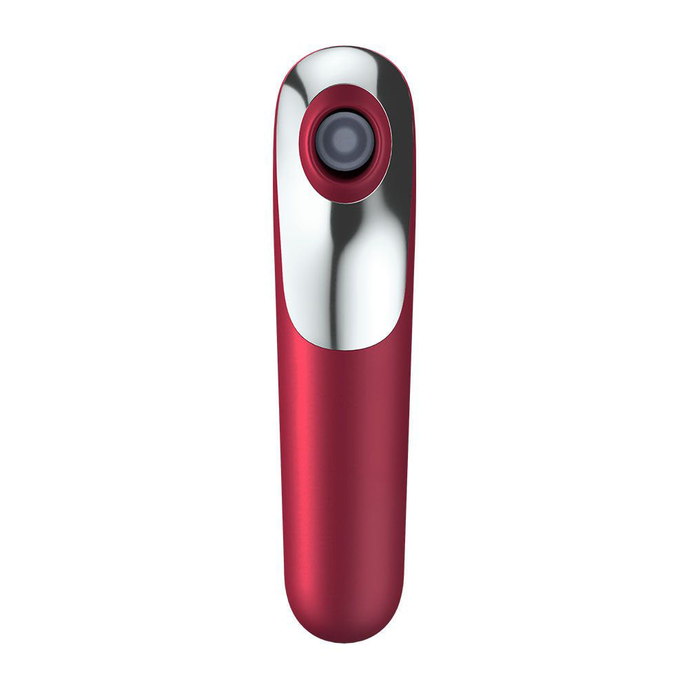 Satisfyer App Enabled Dual Love Clitoral Massager Red-1