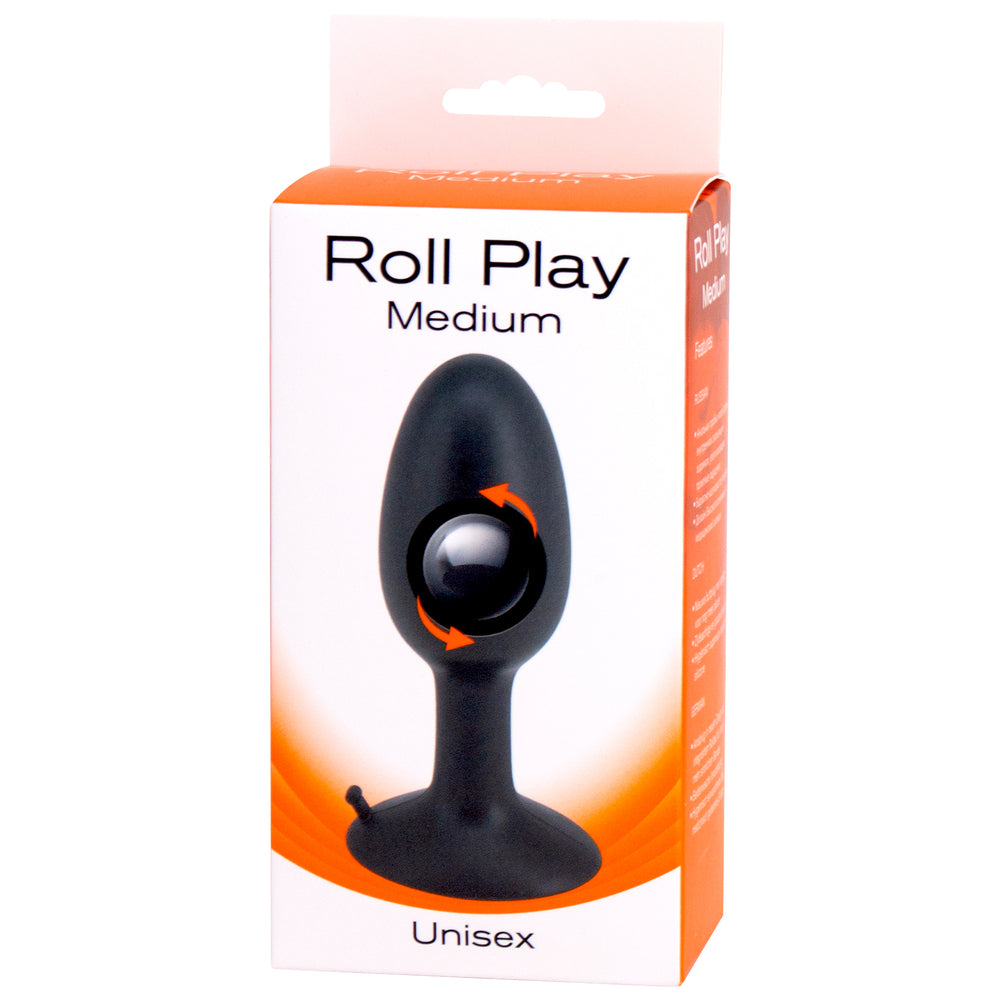 Roll Play Medium Unisex Butt Plug-1