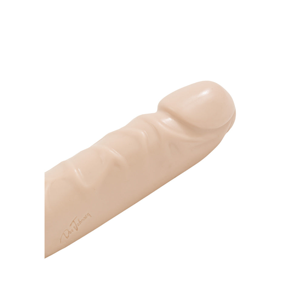 Jr Veined Double Header 12 Inch Bender Dong Flesh Pink-1