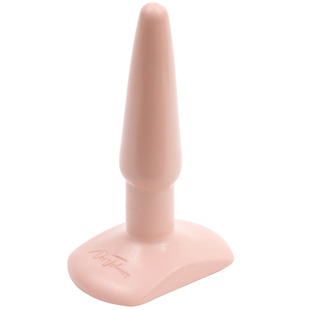 Classic Smooth Butt Plug Small Flesh Pink-1