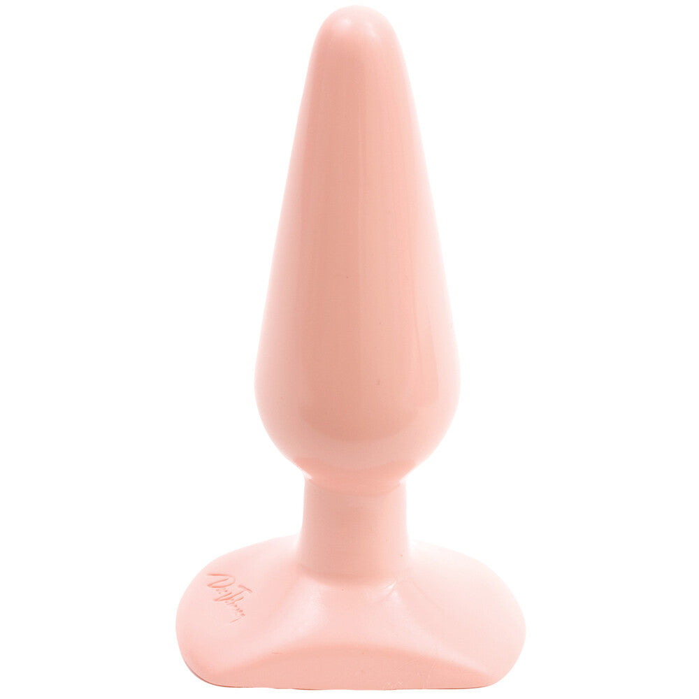 Classic Smooth Butt Plug Medium Flesh Pink-0