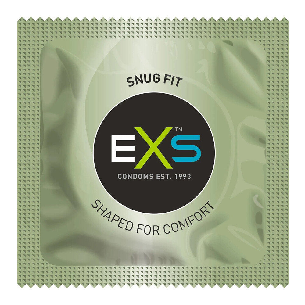 EXS Snug Closer Fitting Condoms 12 Pack-1